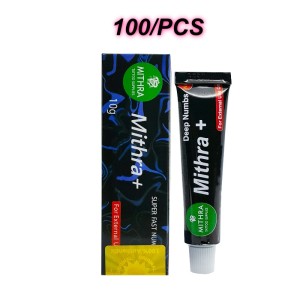 New Release The Original  Mithra+  Numb Cream Anesthetic 3-5 Hours  Fast Skin Numb Cream 100/PCS
