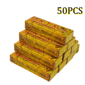 Yellow TK 75% Fast Piercing/waxing Makeup Cream TK Topical Tattoo Cream Non-Oily TK 50pcs