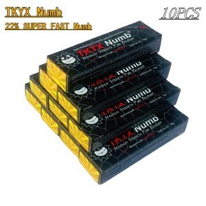 Black TK 22% Fast Tattoo Cream TK TopicalTattoo Cream 25 Minutes Fast 10 PCS