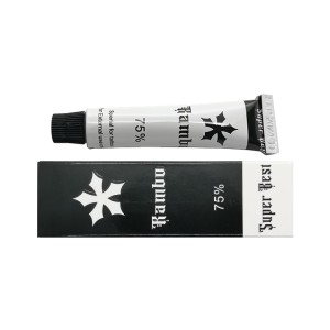 75% New Release The Original  Rambo  Numb Cream Anesthetic 3-5 Hours  Fast Skin Numb Cream 10PCS 