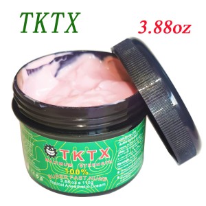 TK100% Numbing Skin Cream Waxing Tattooing Piercing Derma Rolling Anesthetic Cream For Tattoo Body Semi Permanent Make Up Hair Removal Piercing Skin Needle 6PCS