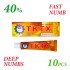 TK Topical Anaesthetic Tattoo Cream 50Tubes 40% TK Numbing Cream For Piercing/waxing Makeup Cream