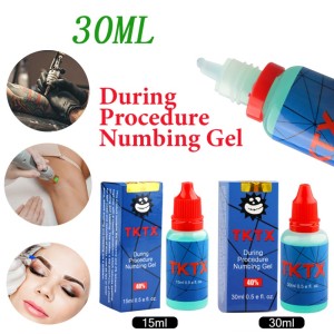 TK Gel 3x30ML TK Gel Tattoo Care Gel for Tattoo Piercing Makeup Eyebrow Embroidery