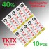 10PCS white 40%TK Tattoo Cream  TK Topical Tattoo Cream  Semi-permanent Tattoo Embroidered Eyebrow  /Piercing/waxing Makeup Cream TK Topical Tattoo Cream