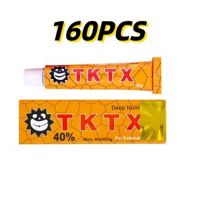 160/Tubes 40% TK Numbing Cream For Piercing/waxing Makeup Cream TK Topical Anaesthetic Tattoo Cream